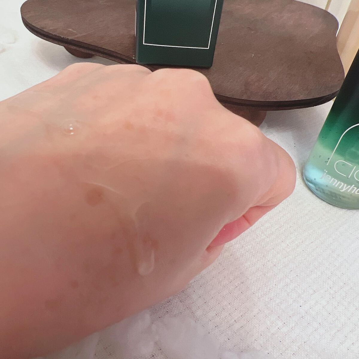 アクア モイスト カーミング アンプル/jenny house/美容液を使ったクチコミ（3枚目）