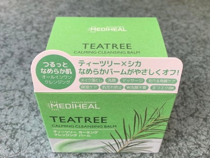 ティーツリーカーミングクレンジングバーム/MEDIHEAL/クレンジングバームを使ったクチコミ(1枚目)