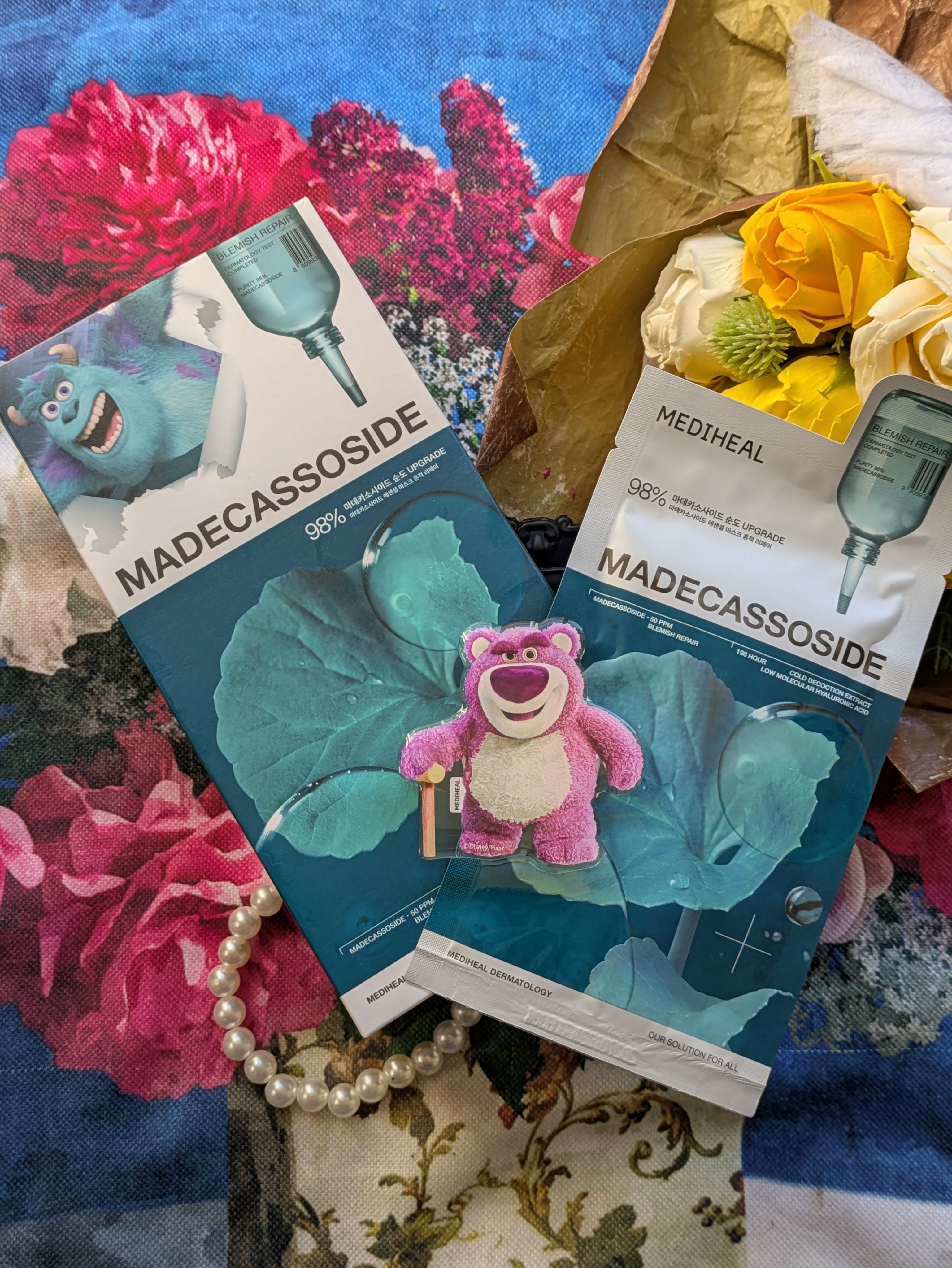 マデカソサイドエッセンシャルマスク/MEDIHEAL/シートマスク・パックを使ったクチコミ（3枚目）