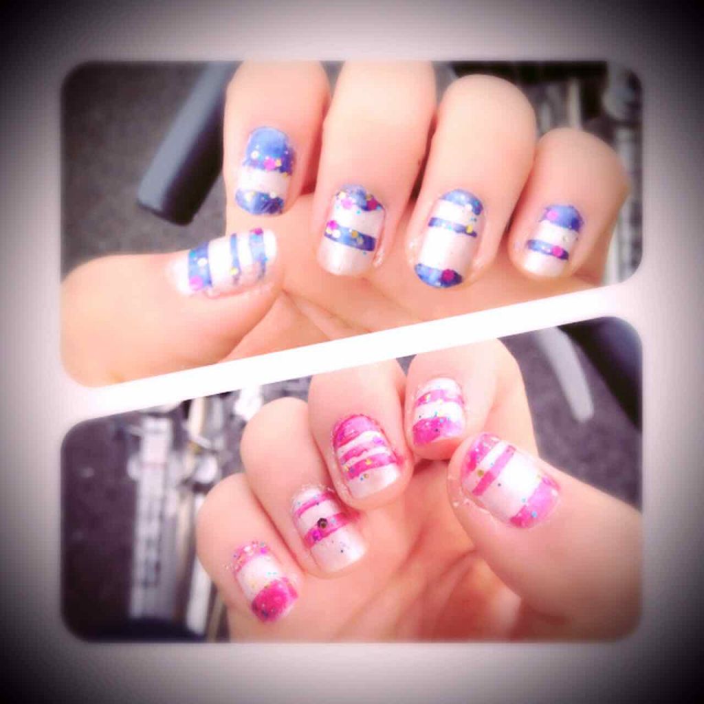 ウィンマックス ネイルスパークス/DAISO/マニキュアを使ったクチコミ(1枚目)