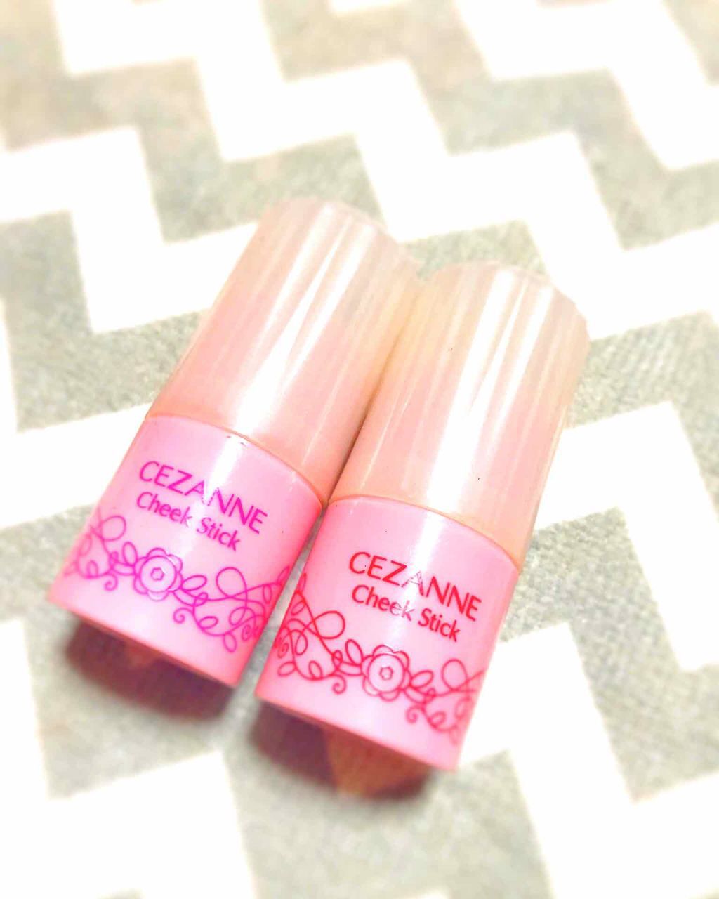 チークスティック/CEZANNE/ジェル・クリームチークを使ったクチコミ（1枚目）
