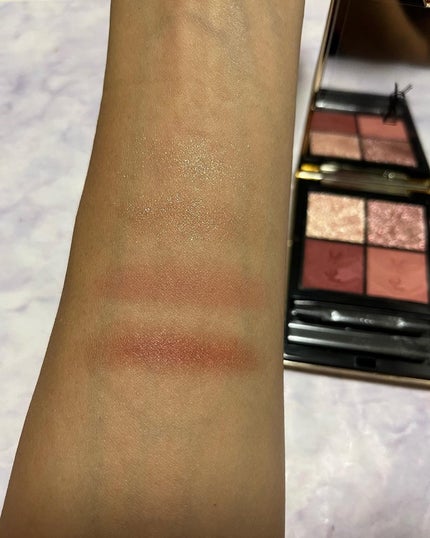クチュール ミニ クラッチ/YVES SAINT LAURENT BEAUTE/アイシャドウパレットを使ったクチコミ(3枚目)