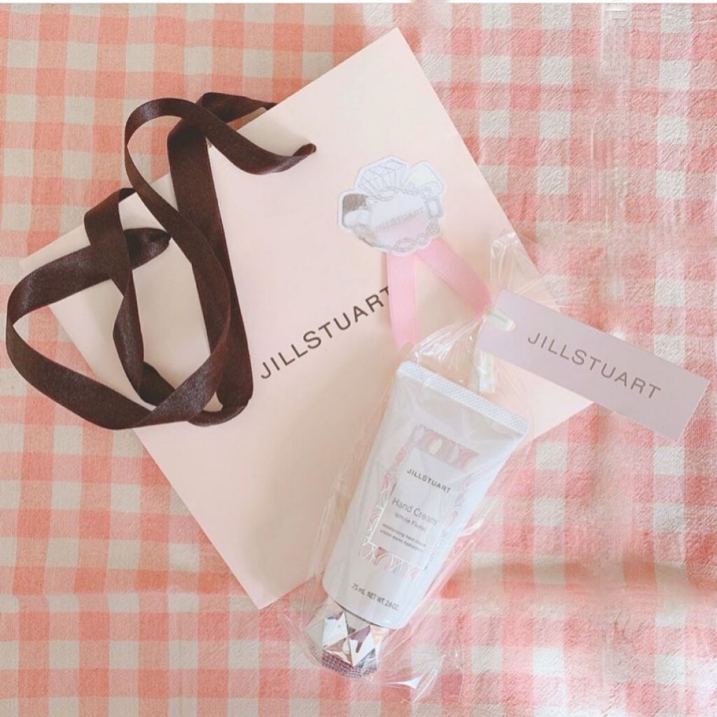ジルスチュアート ハンドクリーム ホワイトフローラル/JILL STUART/ハンドクリームを使ったクチコミ(1枚目)