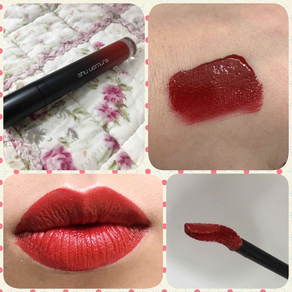 マット シュプリア/shu uemura/口紅を使ったクチコミ（1枚目）