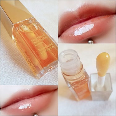 コンフォート リップオイル  01 honey/CLARINS/リップグロスを使ったクチコミ（1枚目）