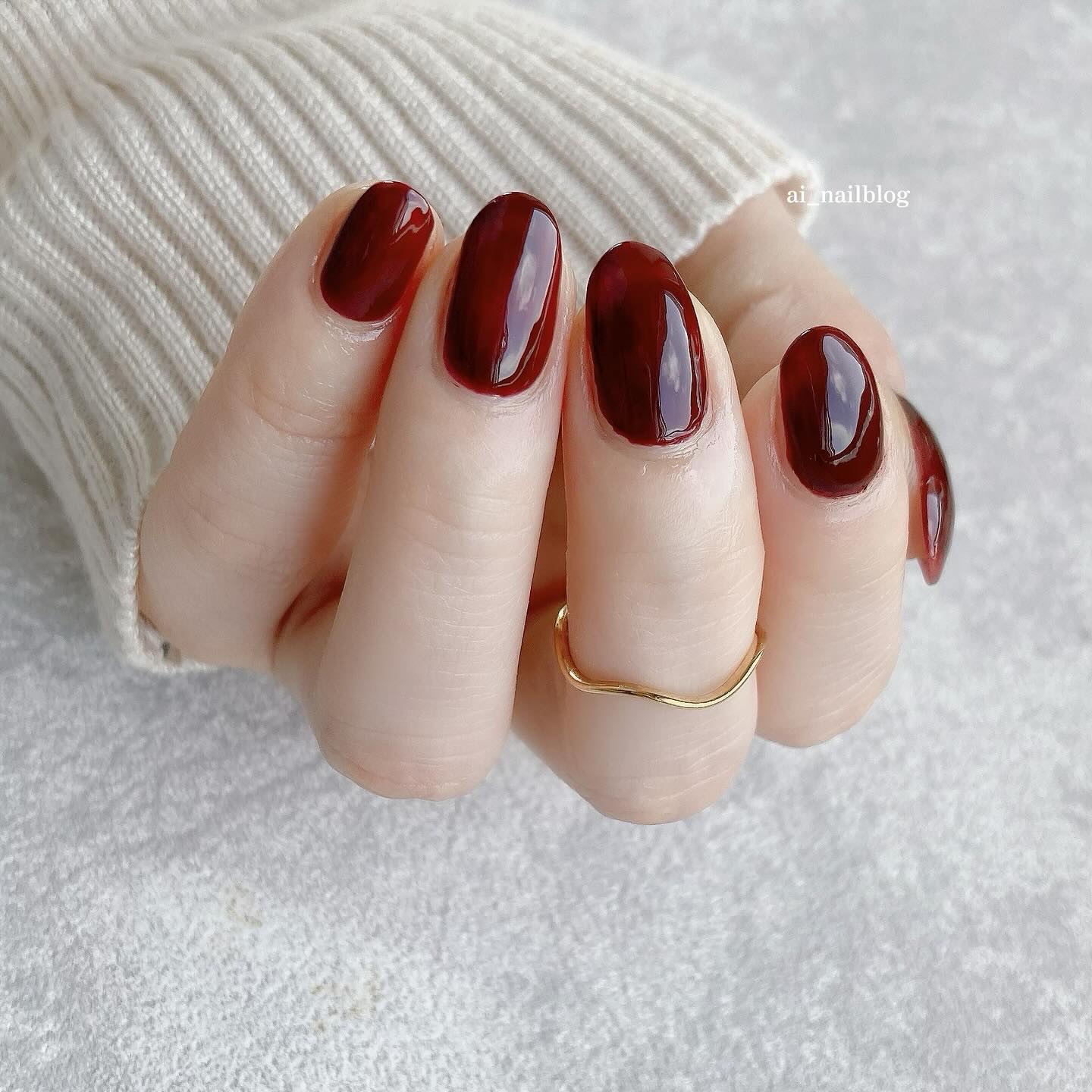 NUMBER POLISH　 01 The Red/D-UP/マニキュアを使ったクチコミ（3枚目）