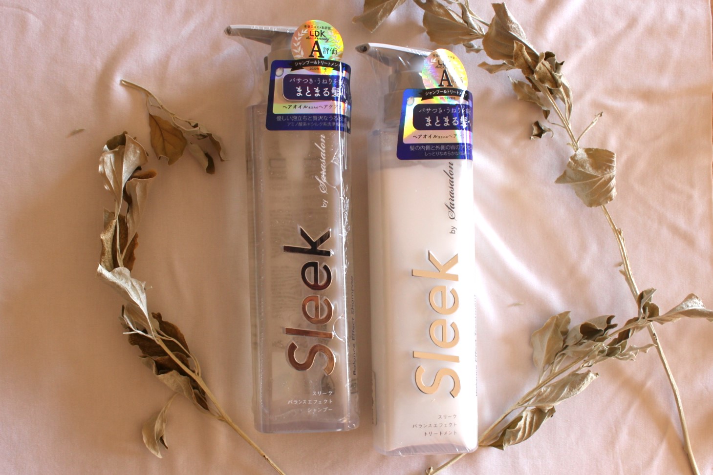 バランスエフェクトシャンプー／トリートメント/スリーク by サラサロン/市販シャンプーを使ったクチコミ（1枚目）