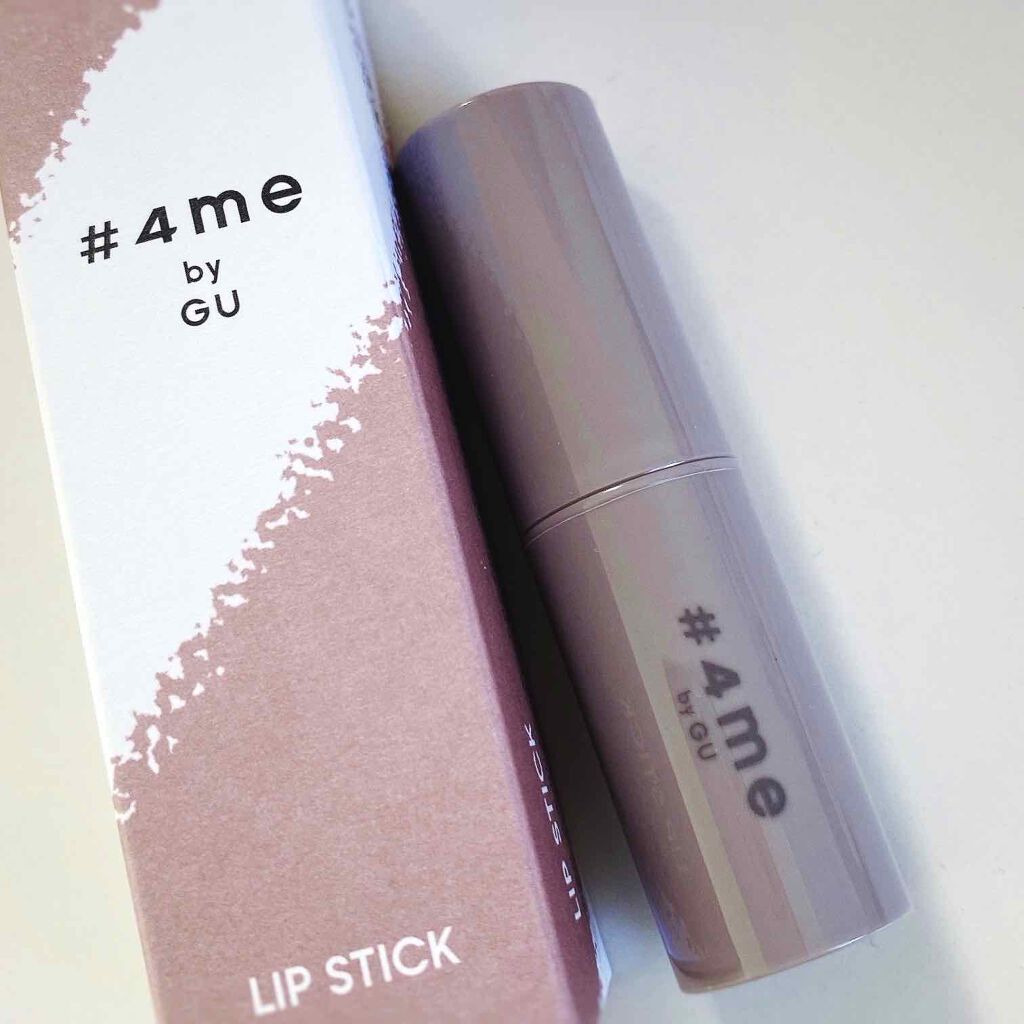 リップスティック/#4me by GU/口紅を使ったクチコミ（1枚目）