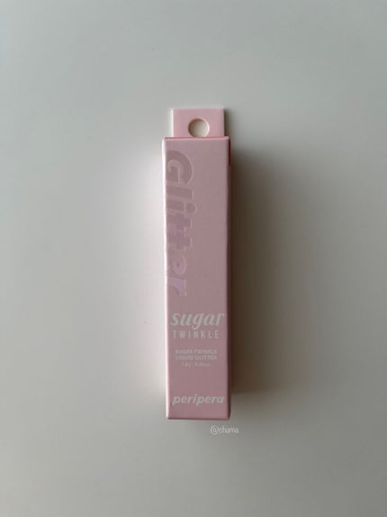 シュガー トゥインクル リキッド グリッター/PERIPERA/グリッターを使ったクチコミ(6枚目)
