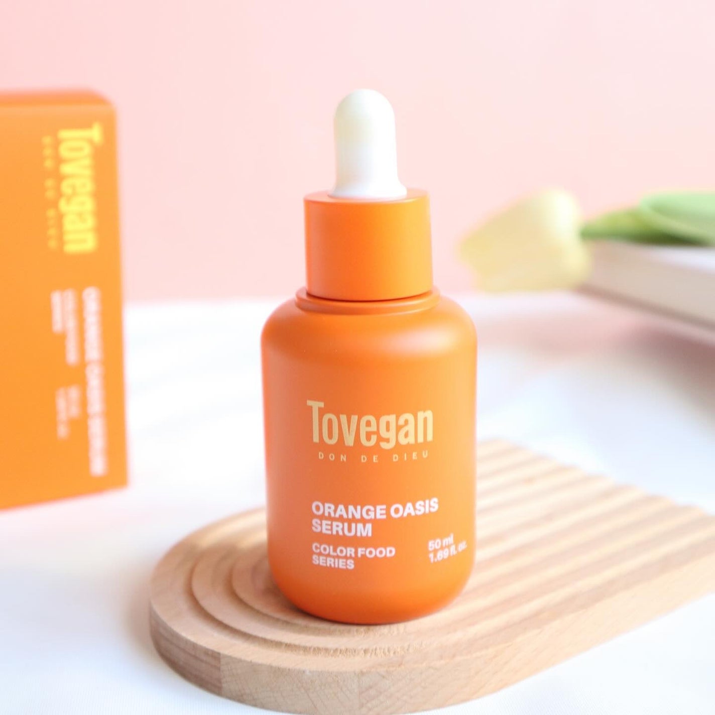 カラーフードシリーズオレンジオアシスセラム/Tovegan/美容液を使ったクチコミ(1枚目)