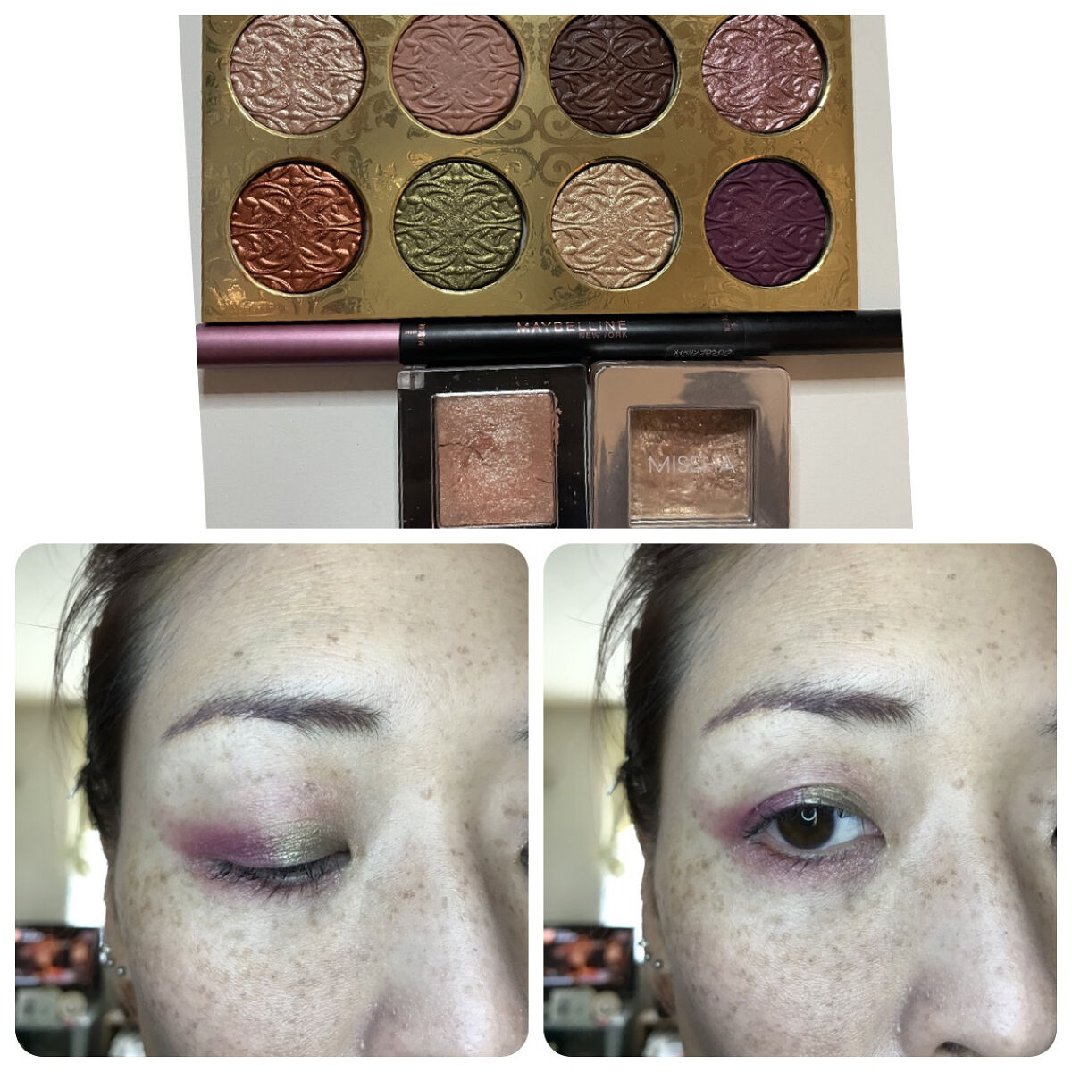 ブロウインク カラーティントデュオ/MAYBELLINE NEW YORK/眉ティントを使ったクチコミ（1枚目）