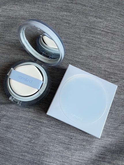 ベアウォータークッション/rom&nd/クッションファンデーションを使ったクチコミ(1枚目)