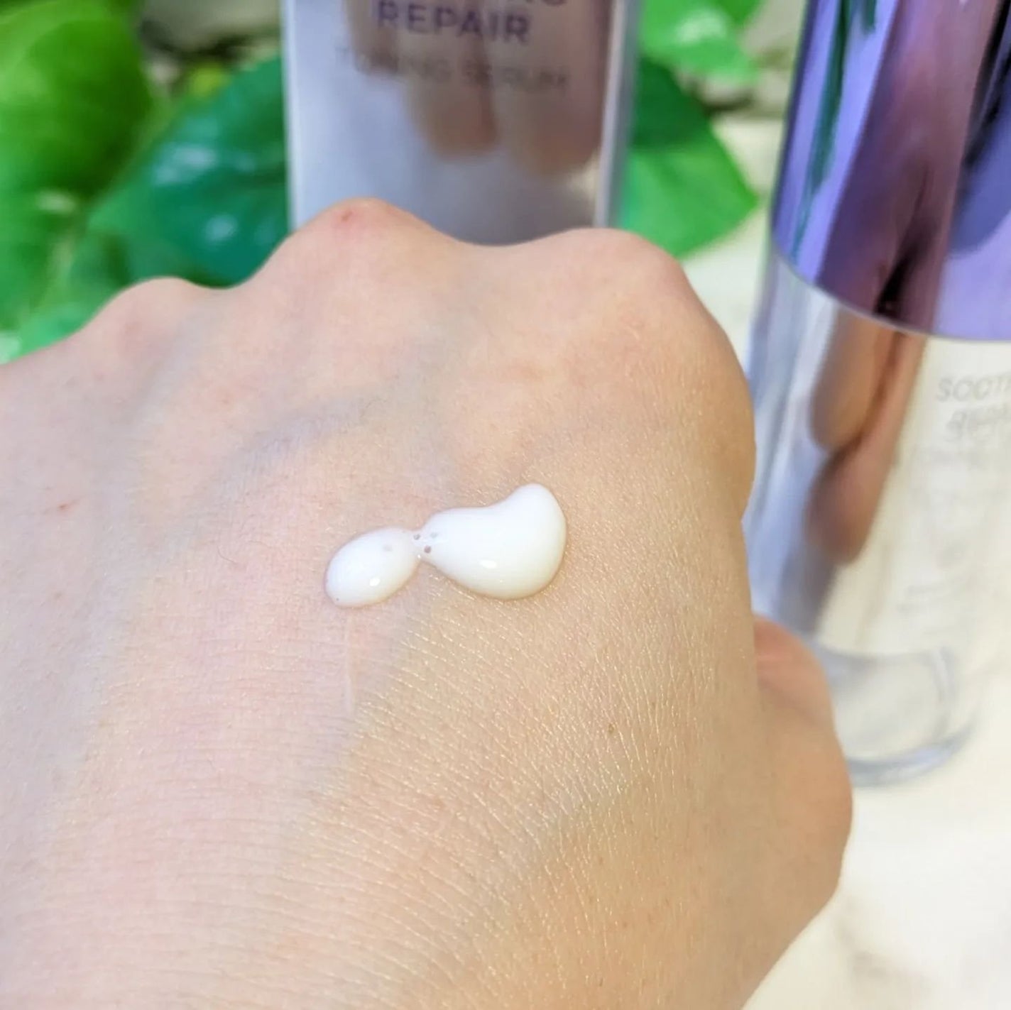 SOOTHING REPAIR TONING SERUM R4/ダーマファーム/美容液を使ったクチコミ(4枚目)