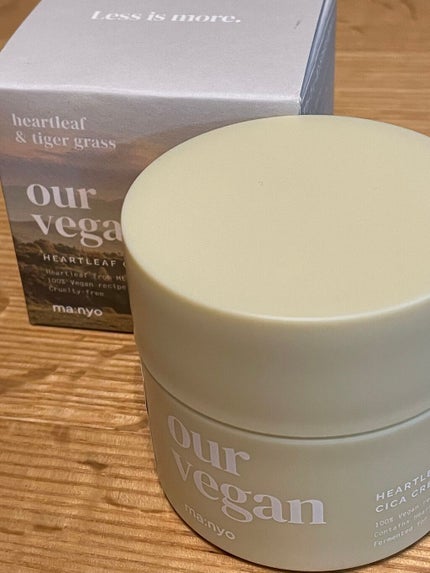 アワー ヴィーガン ドクダミ シカ クリーム/manyo/フェイスクリームを使ったクチコミ(1枚目)