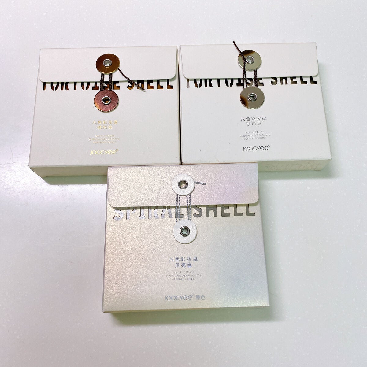 貝殻マルチパレット/Joocyee/アイシャドウパレットを使ったクチコミ(5枚目)