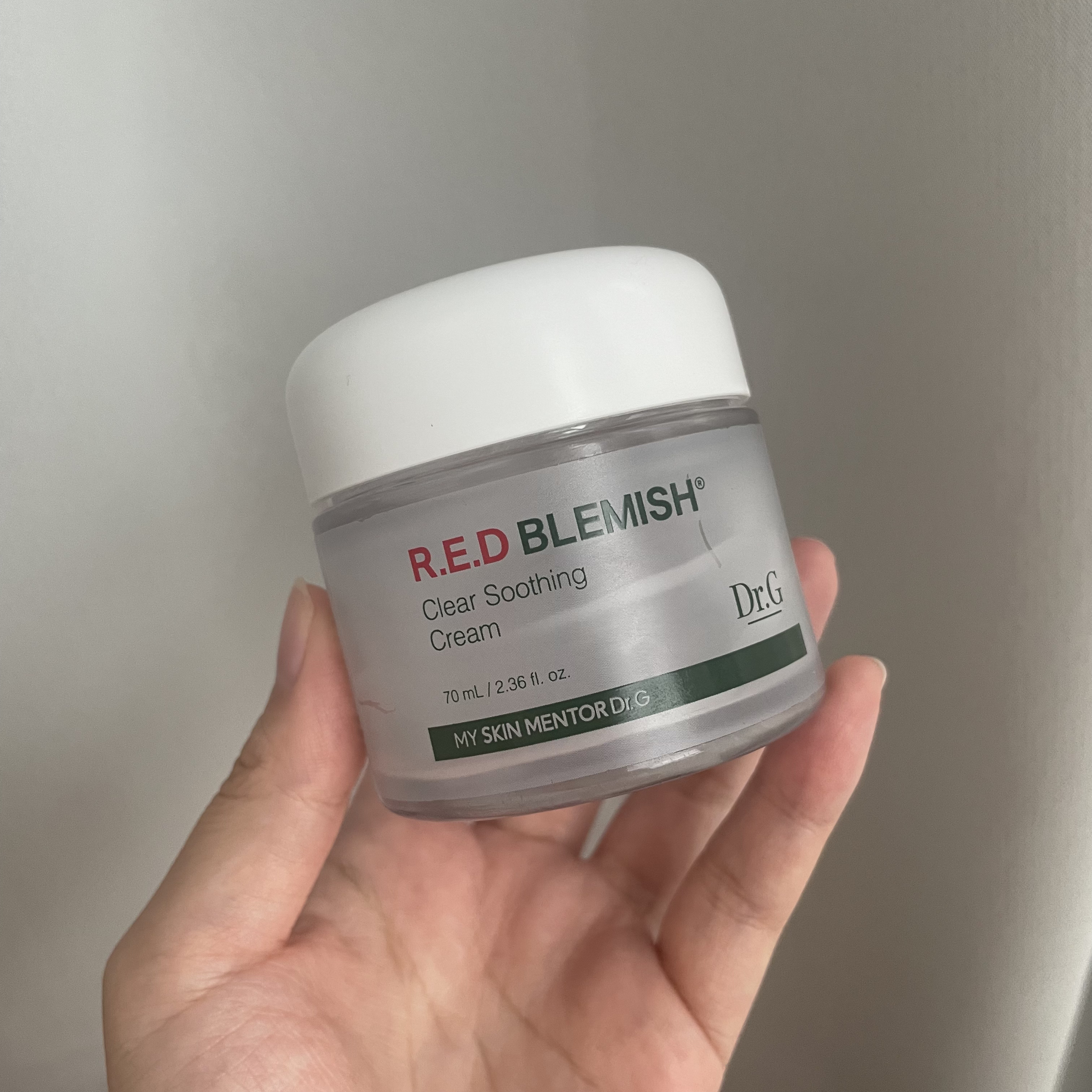 レッドブレミッシュ クリアスージングクリーム/Dr.G/フェイスクリームを使ったクチコミ（2枚目）