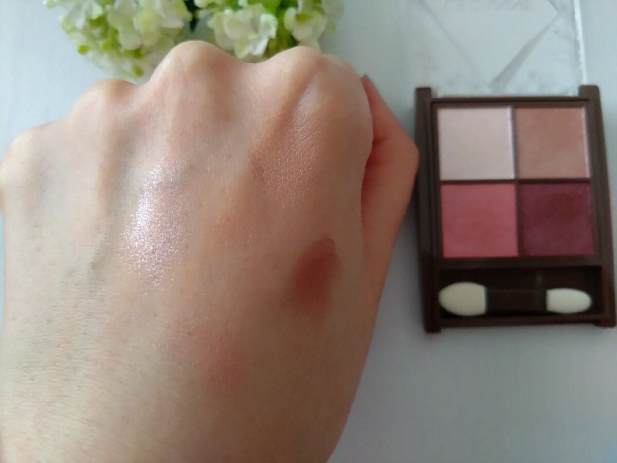 ニュアンスオンアイシャドウ/CEZANNE/アイシャドウパレットを使ったクチコミ(4枚目)