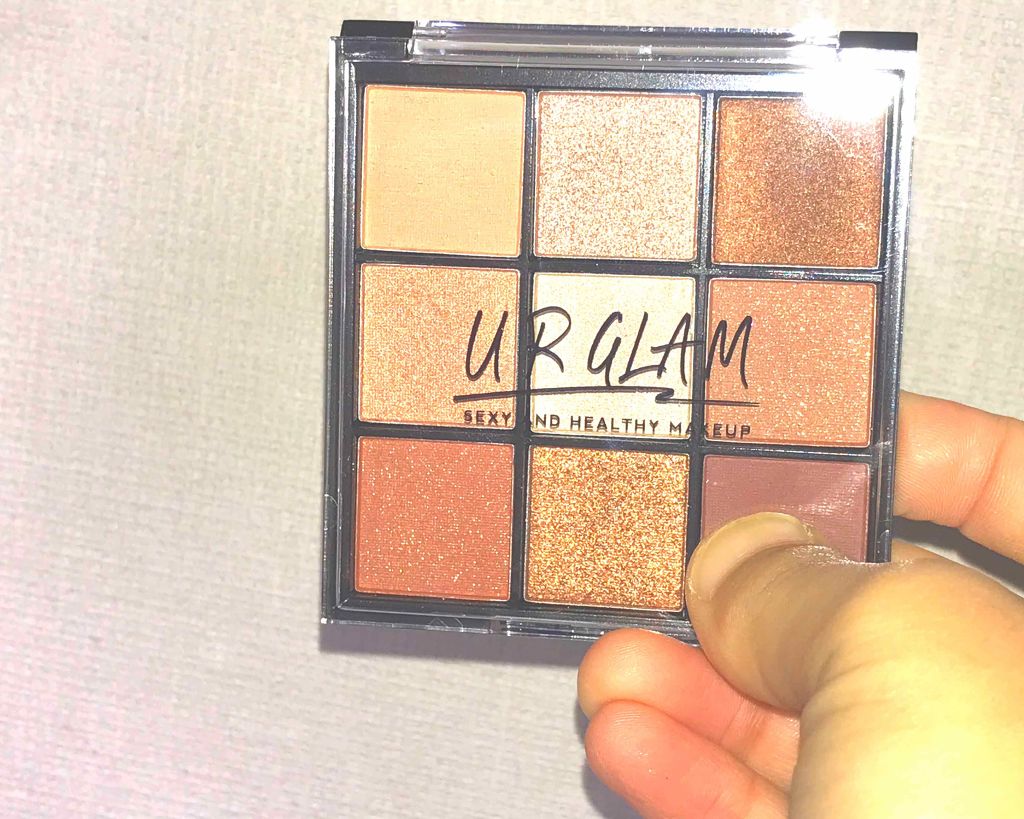 UR GLAM BLOOMING EYE COLOR PALETTE/U R GLAM/アイシャドウパレットを使ったクチコミ(1枚目)
