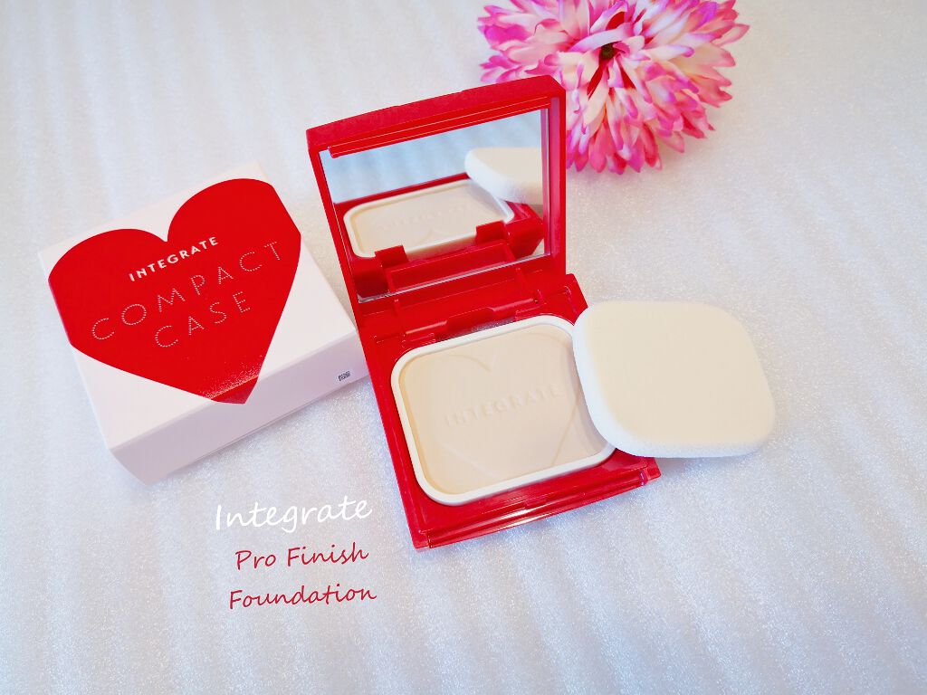 プロフィニッシュファンデーション/インテグレート/パウダーファンデーションを使ったクチコミ（1枚目）