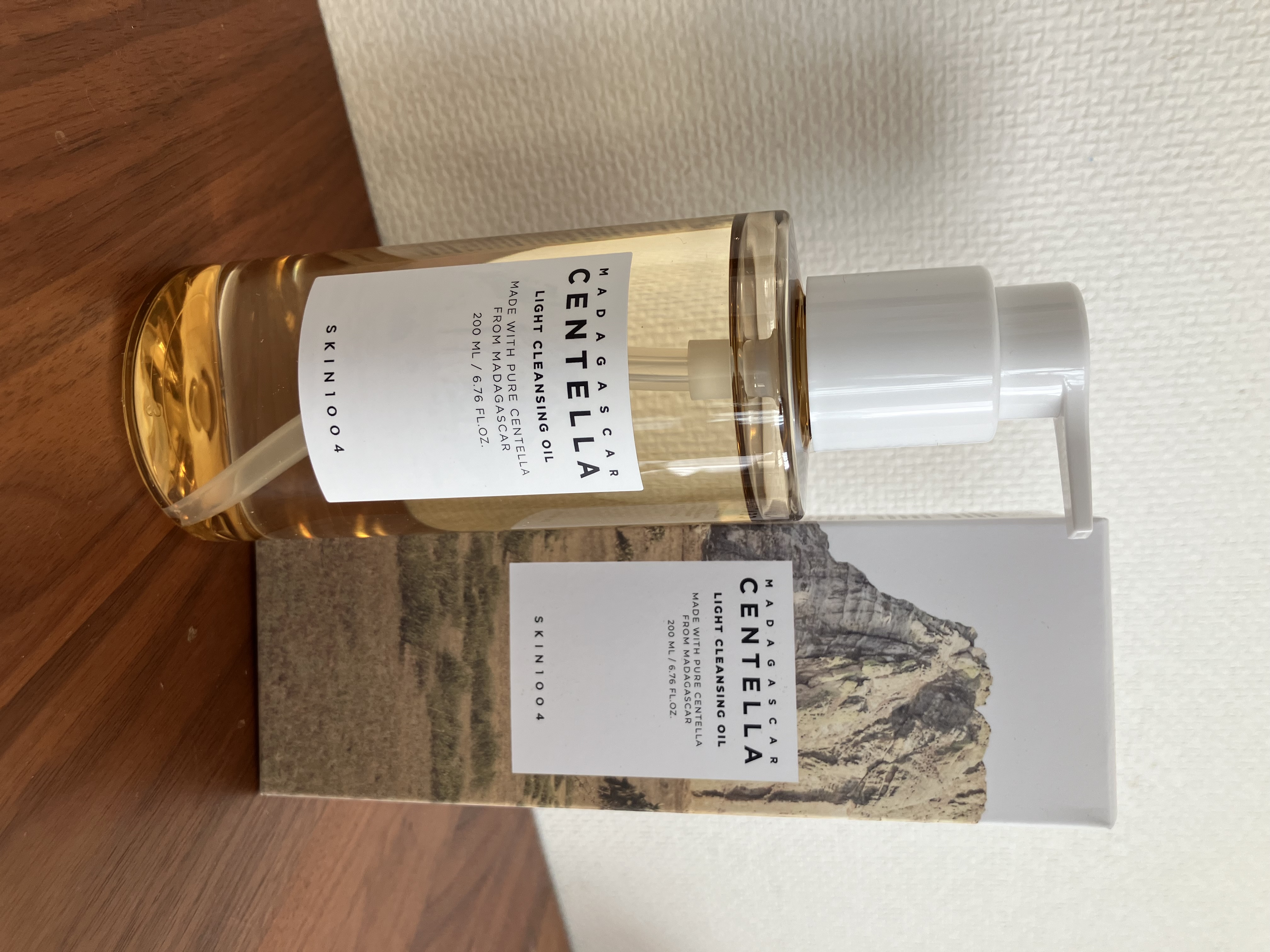 センテラ ライトクレンジングオイル/SKIN1004/オイルクレンジングを使ったクチコミ（1枚目）