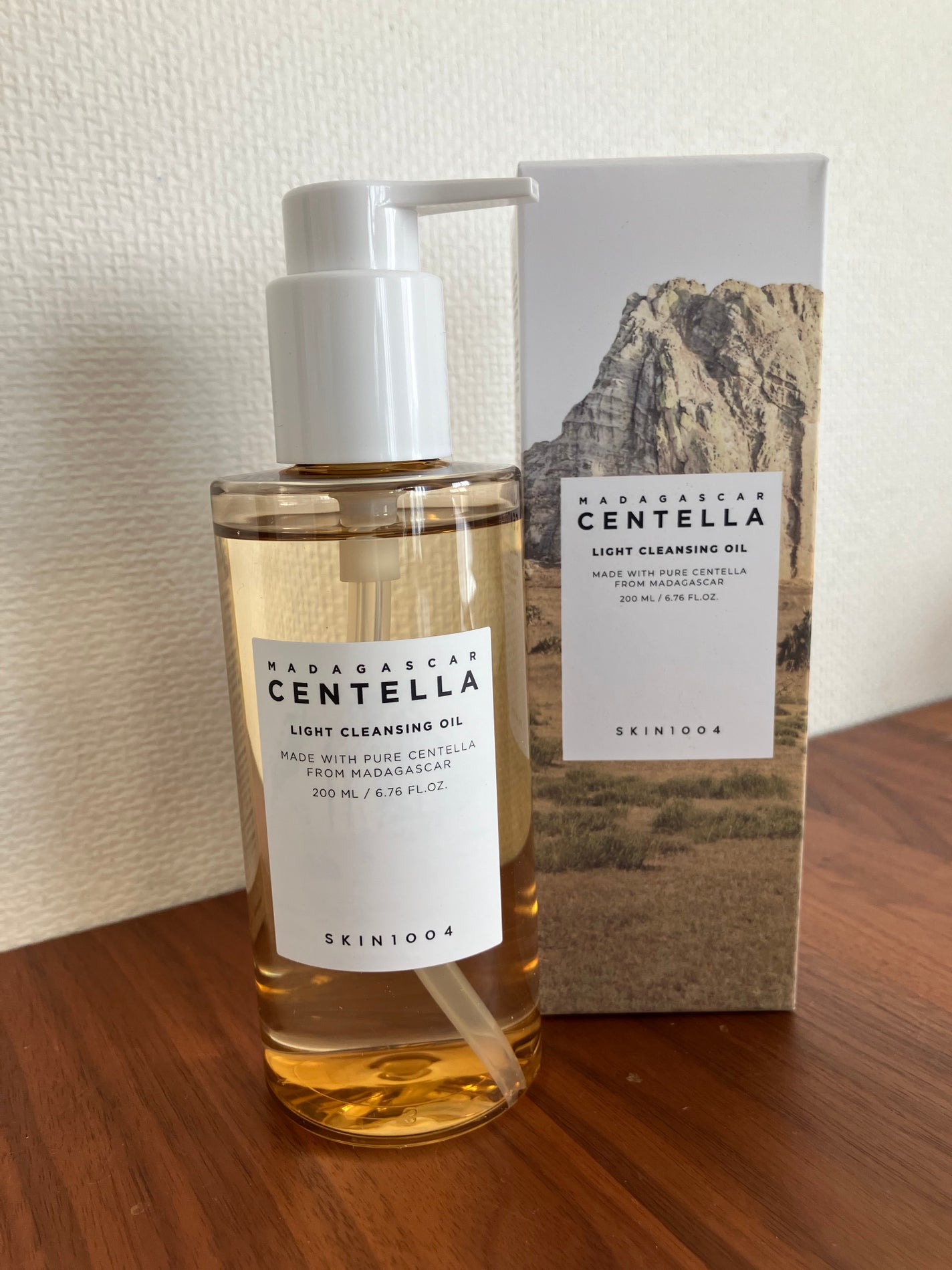 センテラ ライトクレンジングオイル/SKIN1004/オイルクレンジングを使ったクチコミ(1枚目)