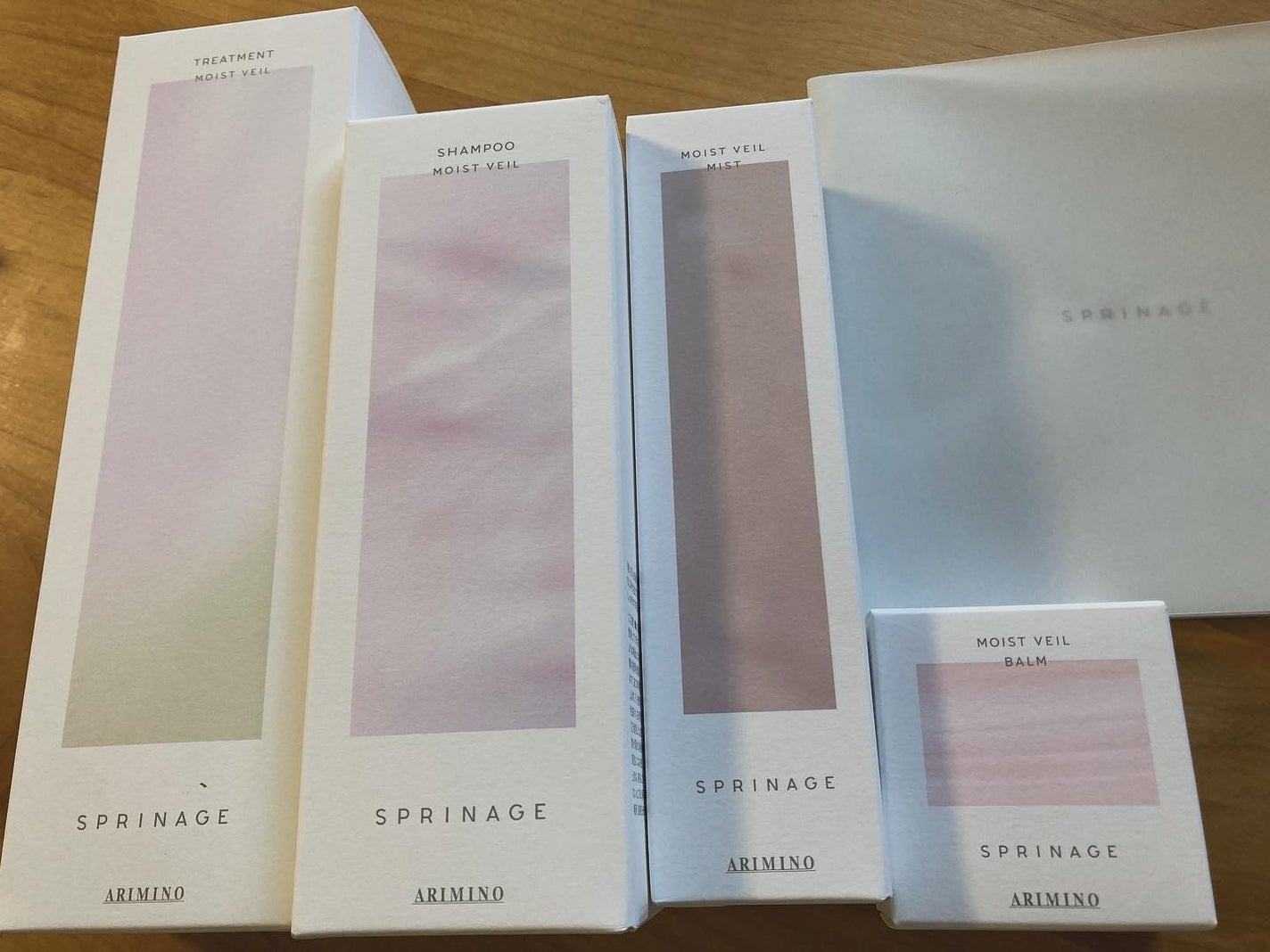 スプリナージュ シャンプー/トリートメント モイストヴェール/アリミノ/サロンシャンプーを使ったクチコミ(1枚目)