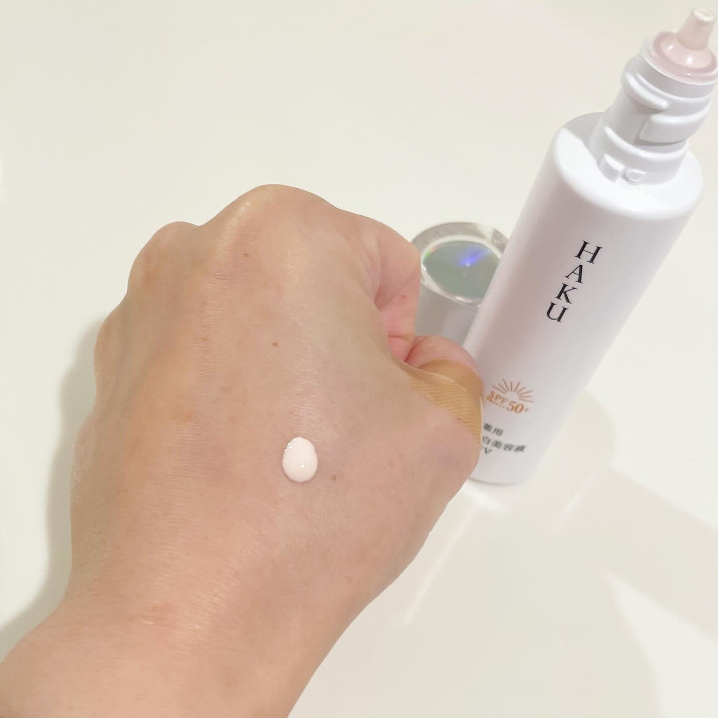 薬用　日中美白美容液/HAKU/美容液を使ったクチコミ（3枚目）