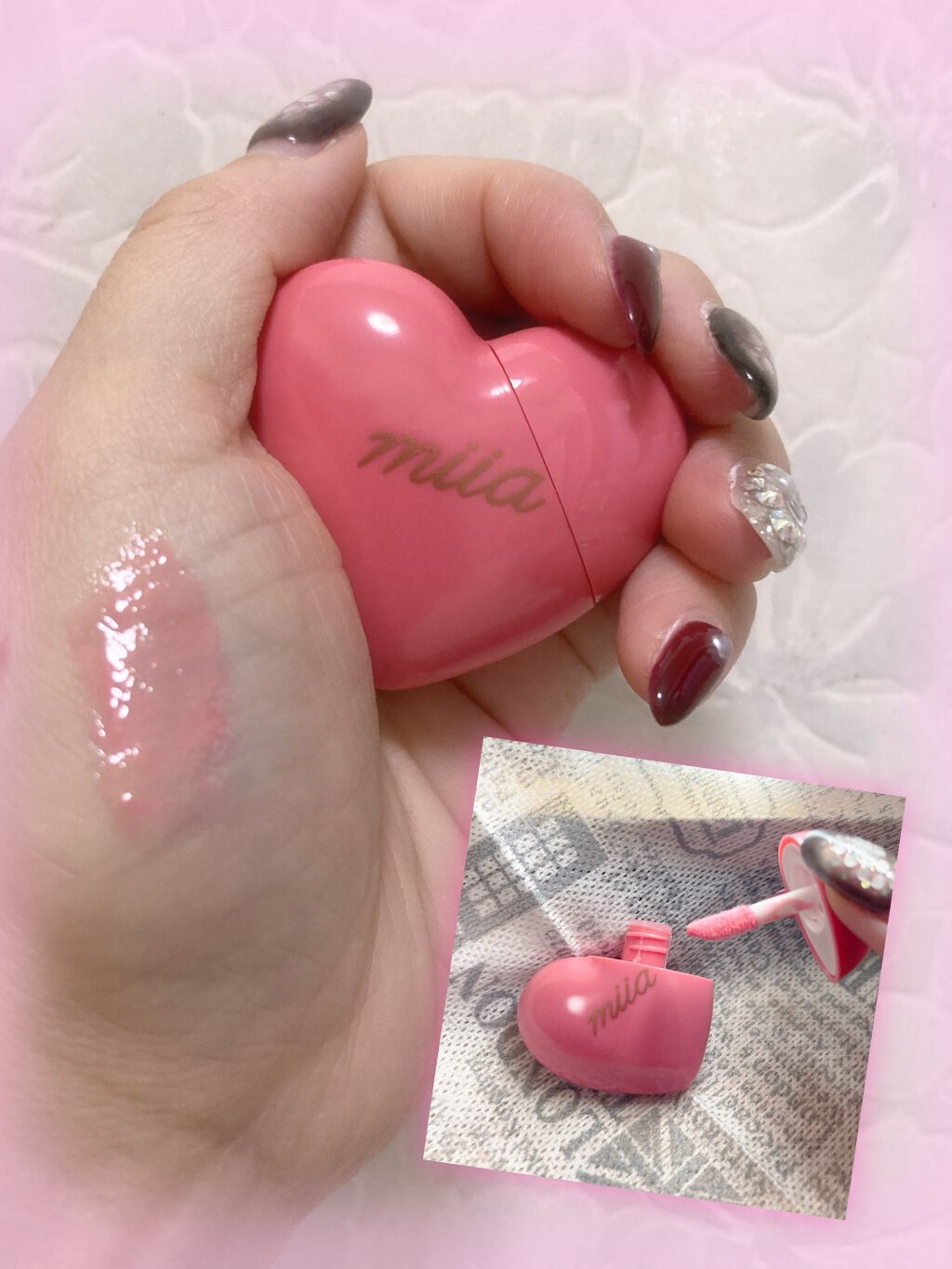 miia リップグロス/DAISO/リップグロスを使ったクチコミ(3枚目)