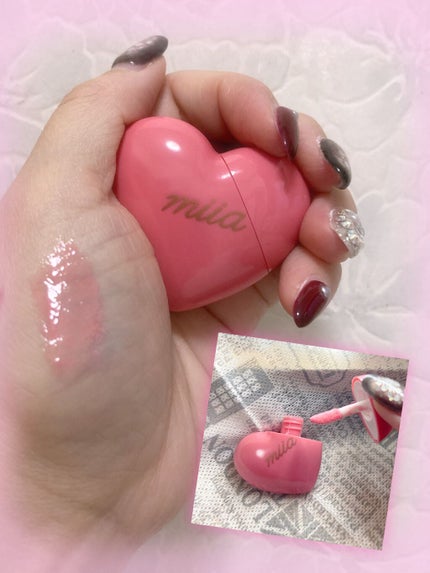 miia リップグロス/DAISO/リップグロスを使ったクチコミ(3枚目)