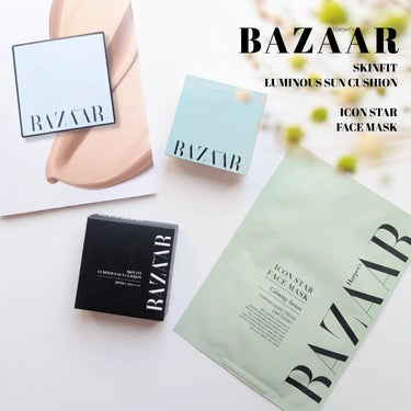 スキン フィット ルミナス サン クッション/Harper's BAZAAR Cosmetics/クッションファンデーションを使ったクチコミ（1枚目）