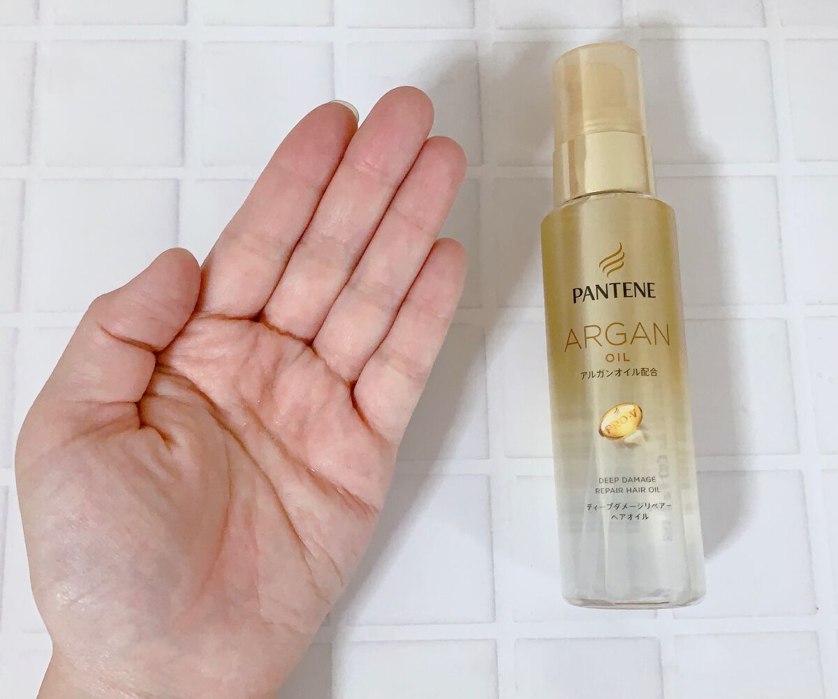 ディープダメージリペアー ヘアオイル/パンテーン/ヘアオイルを使ったクチコミ(4枚目)