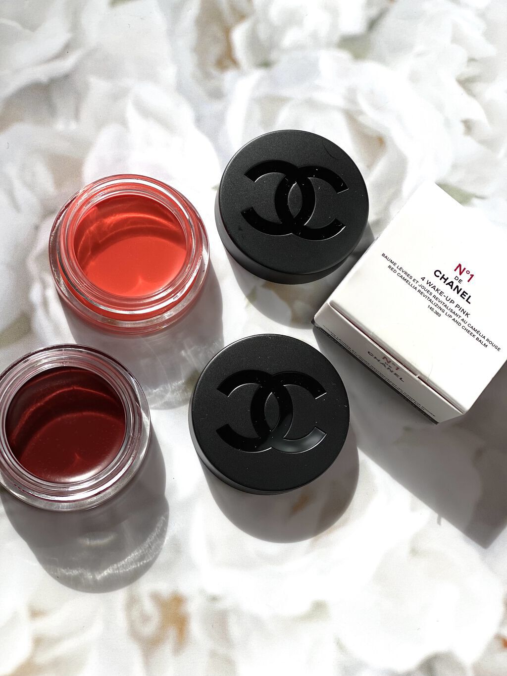  リップ＆チーク ボーム N°1 ドゥ シャネル 4 ウェイクアップ ピンク/CHANEL/口紅を使ったクチコミ（1枚目）