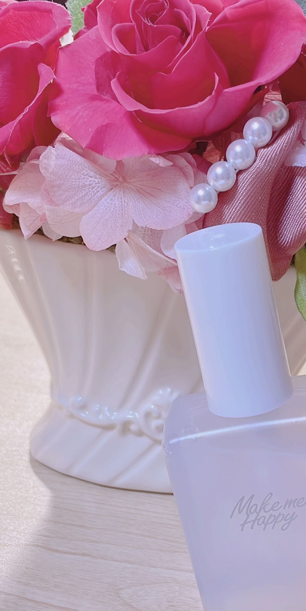 メイクミーハッピー フレグランスウォーター WHITE/キャンメイク/香水(レディース)を使ったクチコミ（2枚目）