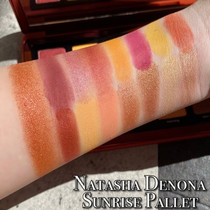 Natasha Denona ナターシャ デノナ サンライズ パレットのクチコミ「ウォームの味方、黄み強め暖色パレット✨
Natasha Denona/Sunrise Pal.....」(1枚目)