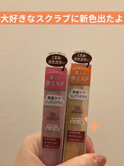 プランプリップケアスクラブ/キャンメイク/リップスクラブを使ったクチコミ(1枚目)