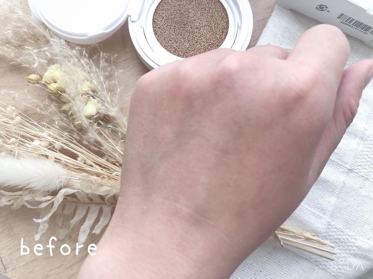 オーガニッククッションコンパクト/アクア・アクア/クッションファンデーションを使ったクチコミ(4枚目)