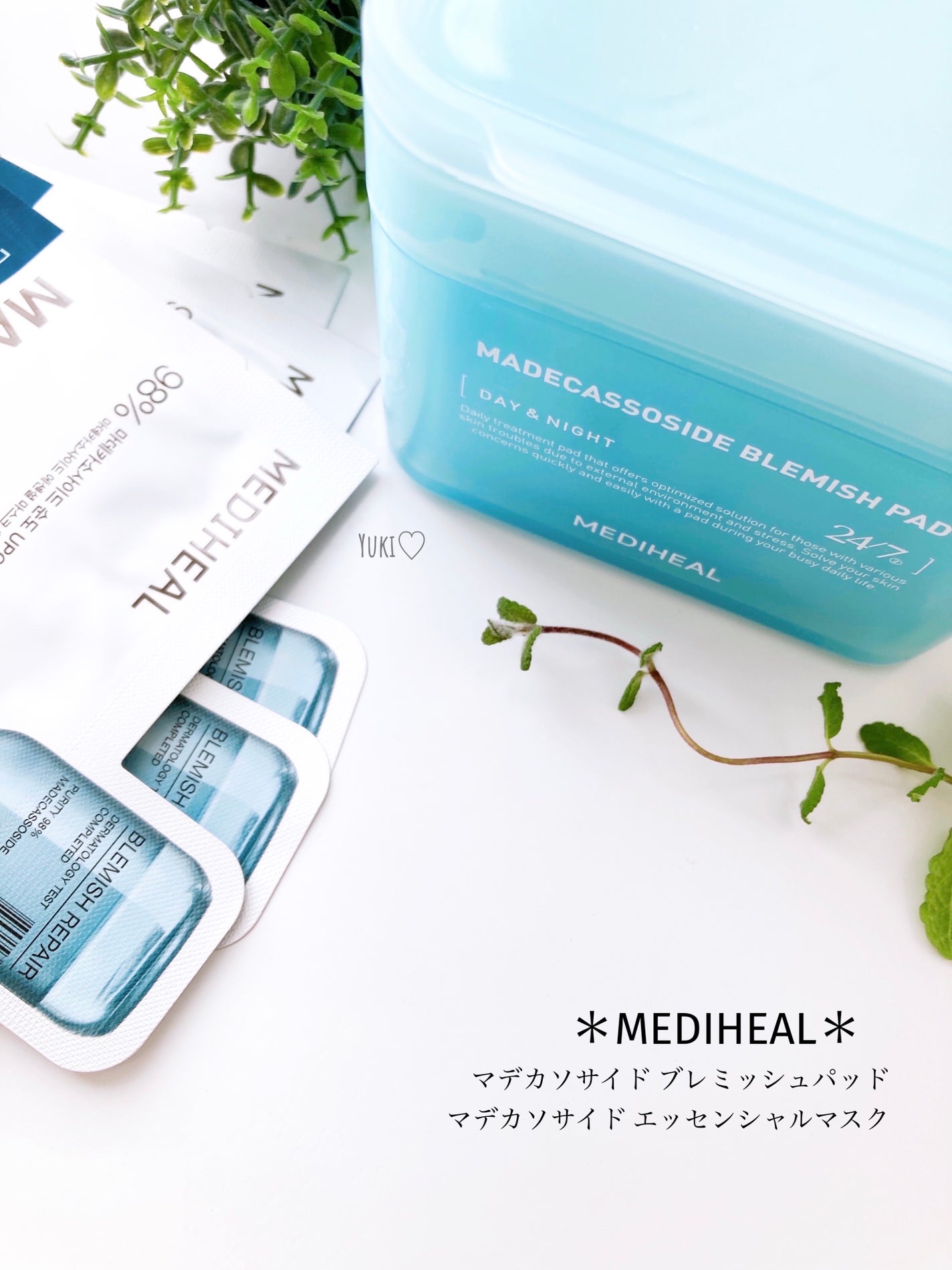 マデカソサイド ブレミッシュパッド/MEDIHEAL/トナーパッドを使ったクチコミ(1枚目)