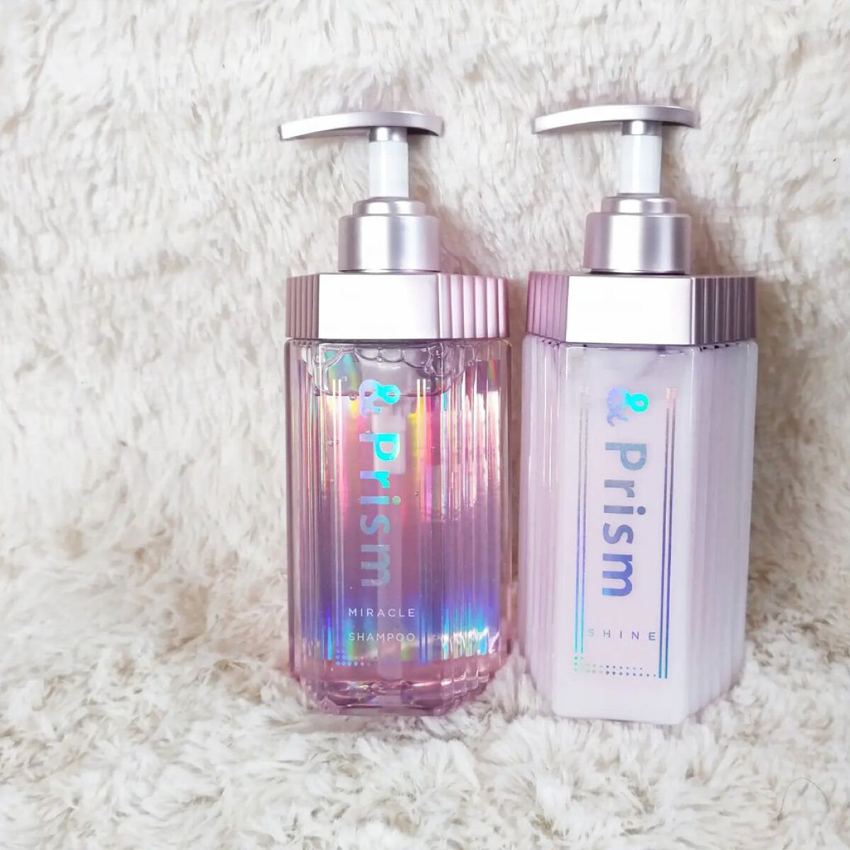 ミラクル シャイン シャンプー/ヘアトリートメント/&Prism/市販シャンプーを使ったクチコミ（1枚目）