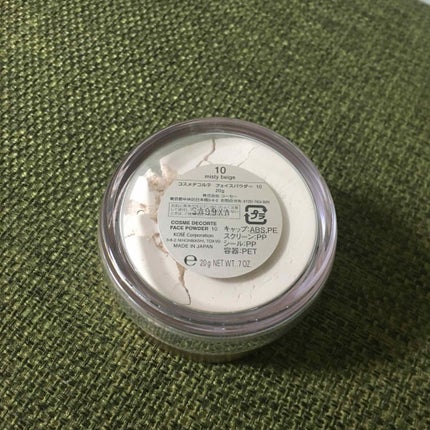 AQ MW フェイスパウダー/DECORTÉ/ルースパウダーを使ったクチコミ(2枚目)