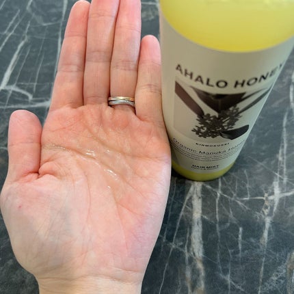 ハイドロ&リペア ジェントル ヘアミスト キンモクセイの香り/AHALO HONEY/洗い流すヘアトリートメントを使ったクチコミ(4枚目)