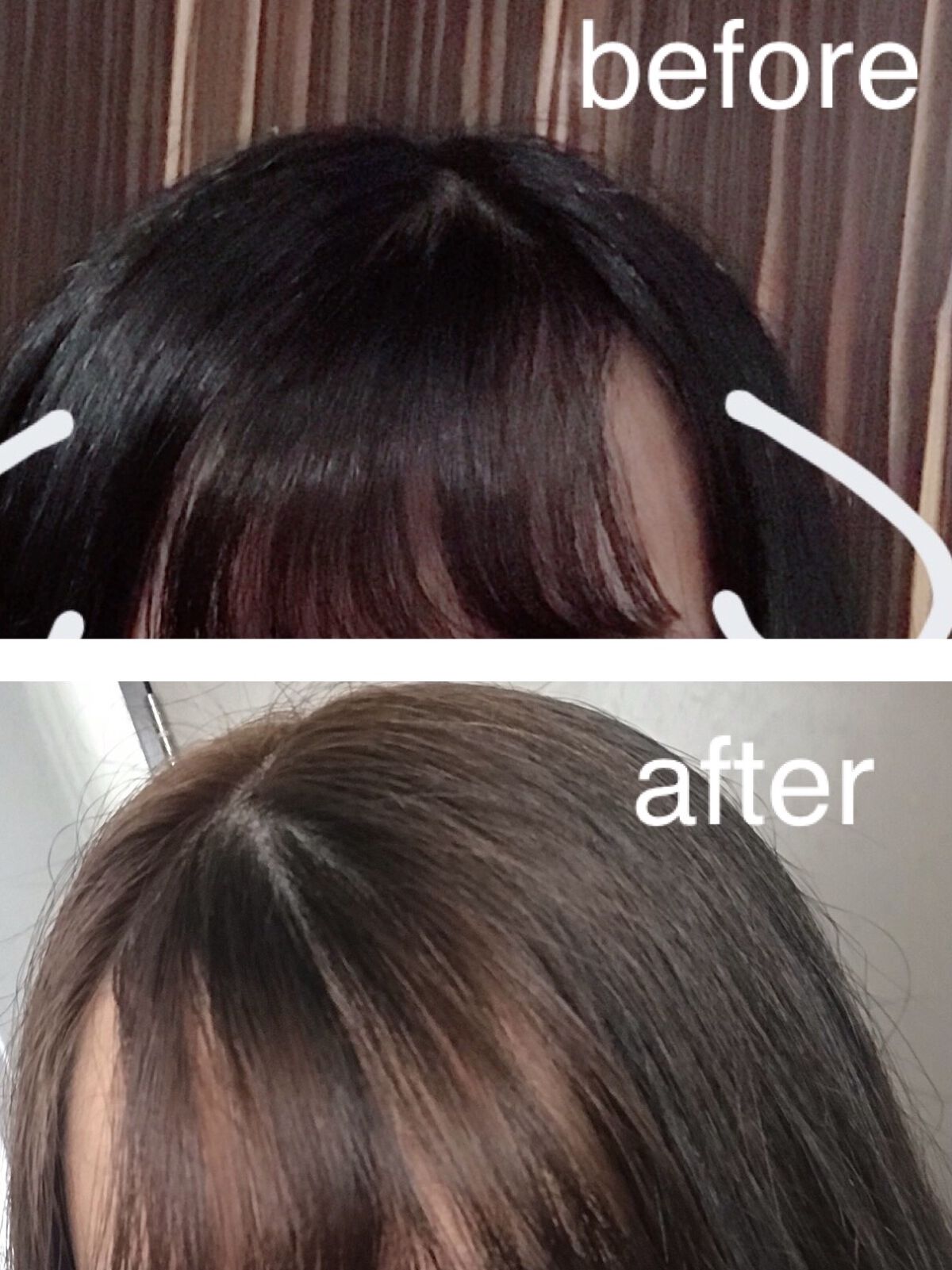 ホイップヘアカラー/ビューティラボ/ヘアカラーを使ったクチコミ（3枚目）