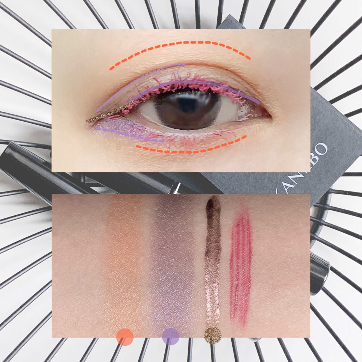 カネボウ アイカラーデュオ/KANEBO/アイシャドウパレットを使ったクチコミ(6枚目)