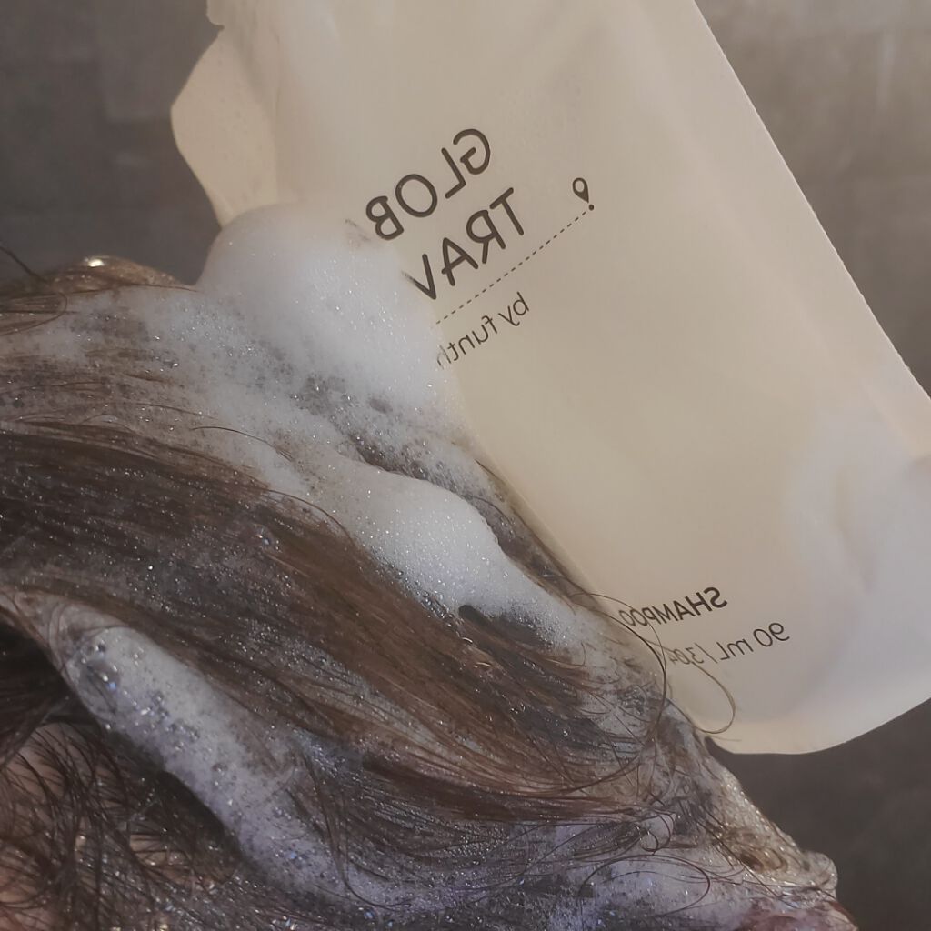 シャンプー／トリートメント/GLOBAL TRAVEL/市販シャンプーを使ったクチコミ（2枚目）