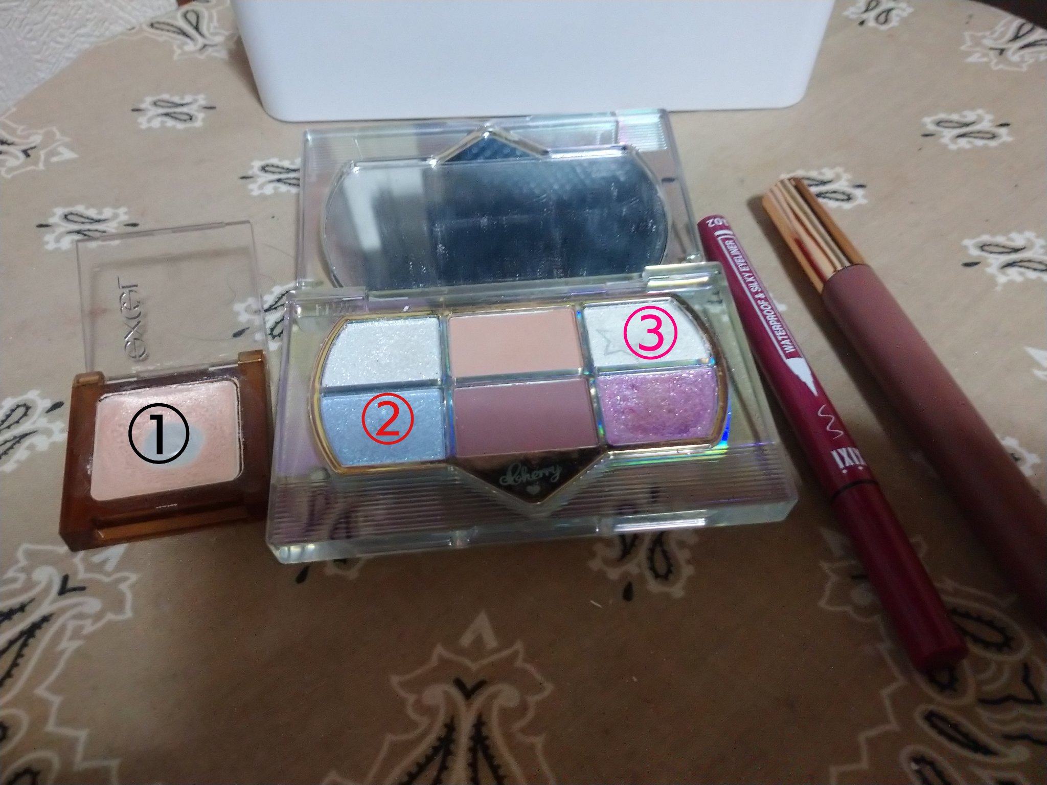 レトロマグネティック アイシャドウパレット/FlowerKnows/アイシャドウパレットを使ったクチコミ（1枚目）