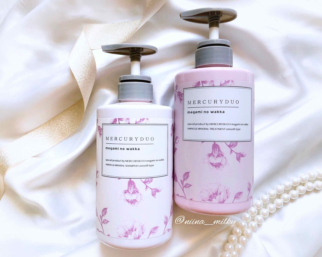 MERCURYDUO シャンプー【スムース】・トリートメント【スムース】/R&/市販シャンプーを使ったクチコミ（1枚目）
