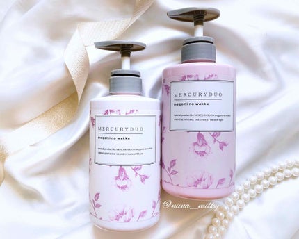 MERCURYDUO シャンプー【スムース】・トリートメント【スムース】/R&/市販シャンプーを使ったクチコミ(1枚目)