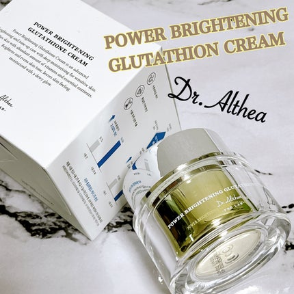 Dr.Althea パワーブライトニング グルタチオンクリームのクチコミ「ドクターエルシア・パワーブライトニング グルタチオンクリームをお試し!#提供
POINT→ .....」(1枚目)