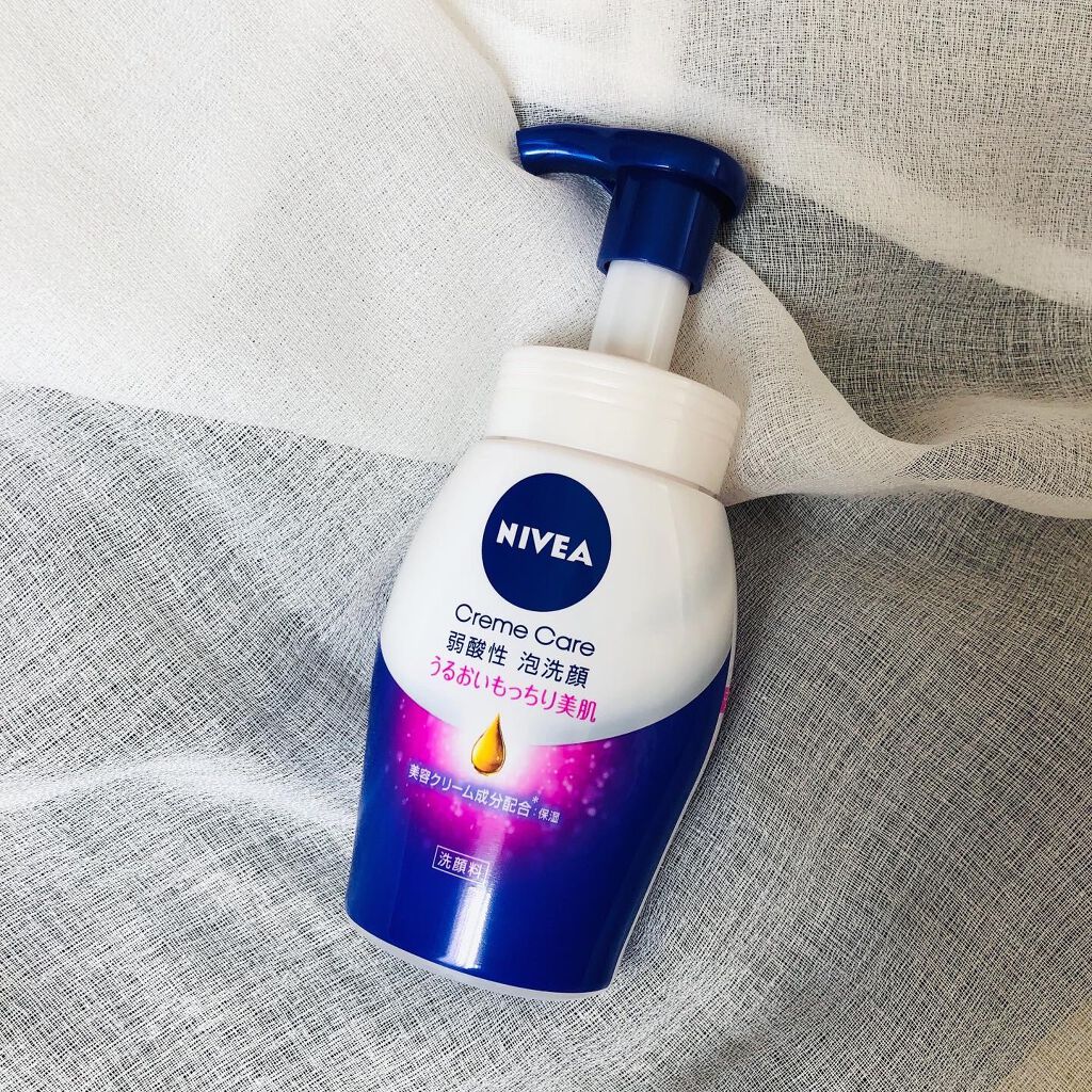 ニベア クリアビューティー弱酸性泡洗顔 もっちり美肌/ニベア/泡洗顔を使ったクチコミ(1枚目)