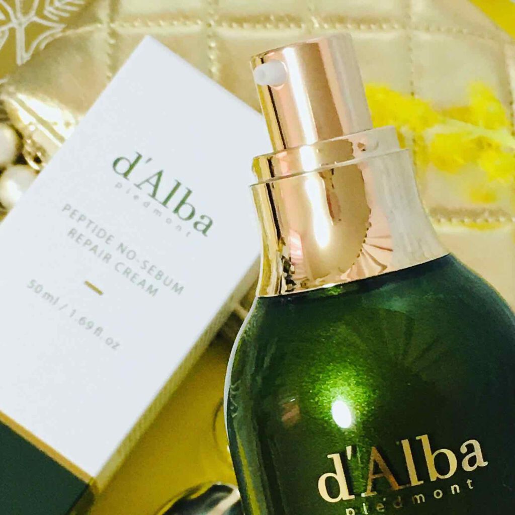 ノーセバムペプチドリペアクリーム/ダルバ/フェイスクリームを使ったクチコミ（3枚目）