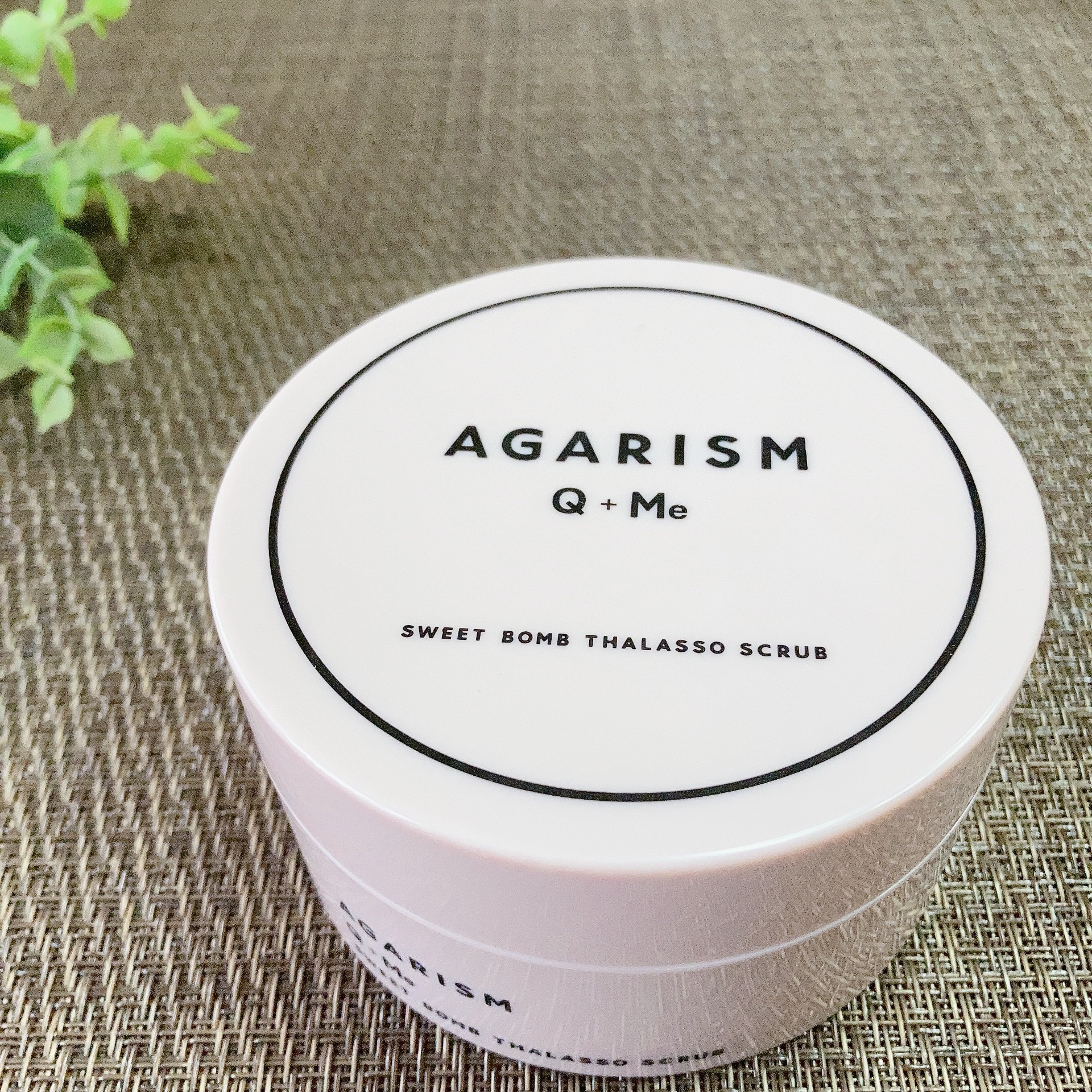 Q+Me スウィート ボム タラソ スクラブ/AGARISM/バストケア・ヒップケアを使ったクチコミ（1枚目）